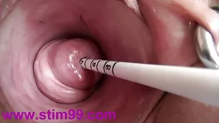 ქალიშვილი masturbates წინაშე ოპერატორი.